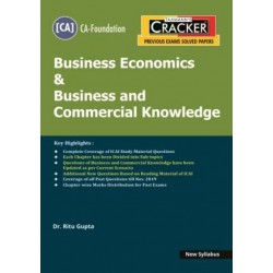 Taxmann Cracker CA foundation Business Economics and Business and Commercial Knowledge